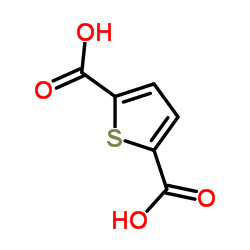Thiophene-2,5-dicarboxylic acid Structure