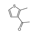 2-methyl-3-acetothienone结构式