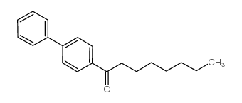 4-正辛酰联苯结构式