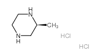 (2S)-2-甲基哌嗪二盐酸盐结构式