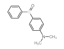 Benzenamine,N,N-dimethyl-4-(phenylsulfinyl)- Structure