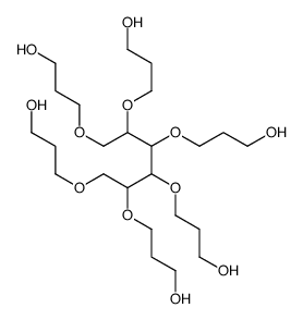 3-[2,3,4,5,6-pentakis(3-hydroxypropoxy)hexoxy]propan-1-ol Structure