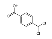 4-(二氯甲基)苯甲酸结构式