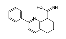 2-phenyl-5,6,7,8-tetrahydroquinoline-8-carboxamide Structure
