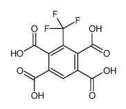 3-(trifluoromethyl)benzene-1,2,4,5-tetracarboxylic acid结构式
