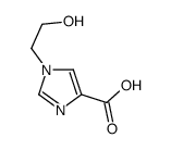 (9ci)-1-(2-羟基乙基)-1H-咪唑-4-羧酸结构式