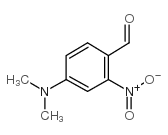 4-二甲氨基-2-硝基苯甲醛结构式