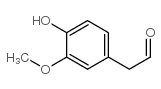 2-(4-HYDROXY-3-METHOXYPHENYL)ACETALDEHYDE Structure