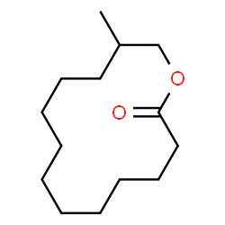 Oxacyclotetradecan-2-one,1结构式