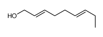 (E,Z)-2,6-nonadien-1-ol结构式