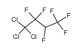 1,1,1-trichloro-2,2,3,4,4,4-pentafluoro-butane Structure