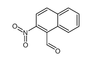 2-Nitronaphthalene-1-carboxaldehyde结构式