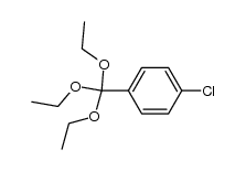 1-chloro-4-triethoxymethyl-benzene Structure