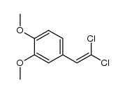 4-(2,2-dichlorovinyl)-1,2-dimethoxybenzene结构式