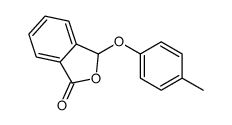 3-(4-methylphenoxy)-3H-2-benzofuran-1-one结构式