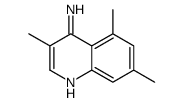 3,5,7-trimethylquinolin-4-amine Structure