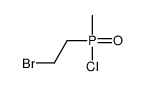 1-bromo-2-[chloro(methyl)phosphoryl]ethane Structure