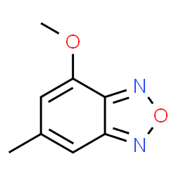 2,1,3-Benzoxadiazole,4-methoxy-6-methyl-结构式