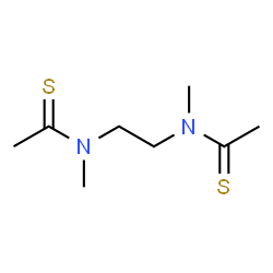 Ethanethioamide,N,N-1,2-ethanediylbis[N-methyl- Structure