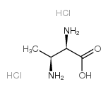 (3S,2R)-2,3-Diaminobutyric acid 2HCl Structure