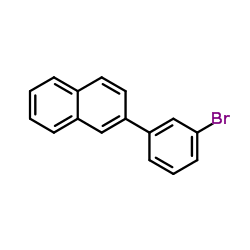 2-(3-Bromophenyl)naphthalene Structure