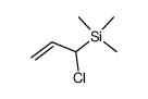 (1-chloroprop-2-enyl)trimethyl silane Structure