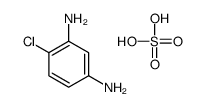 4-chlorobenzene-1,3-diammonium sulphate Structure