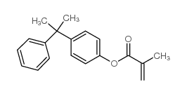 [4-(2-phenylpropan-2-yl)phenyl] 2-methylprop-2-enoate Structure