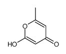 2-羟基-6-甲基-4H-吡喃-4-酮结构式