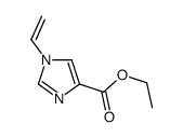 (9ci)-1-乙烯-1H-咪唑-4-羧酸乙酯结构式