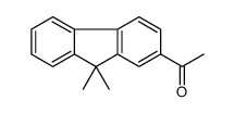 1-(9,9-Dimethyl-9H-fluoren-2-yl)ethanone结构式