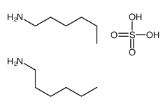 hexan-1-amine, sulfuric acid Structure