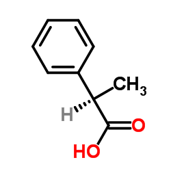 R-2-苯基丙酸结构式