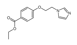 ethyl 4-(2-(1H-imidazol-1-yl)ethoxy)benzoate Structure