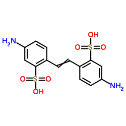 4,4′-Diamino-2,2′-stilbenedisulfonic acid structure