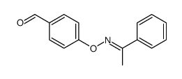 4-(1-phenylethylideneamino)oxybenzaldehyde Structure