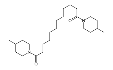 1,12-bis(4-methylpiperidin-1-yl)dodecane-1,12-dione Structure