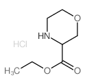 3-吗啉甲酸乙酯结构式
