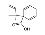 1-(2-methylbut-3-en-2-yl)cyclohexa-2,5-diene-1-carboxylic acid结构式