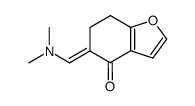 5-[(dimethylamino)methylene]-6,7-dihydro-1-benzofuran-4(5H)-one结构式