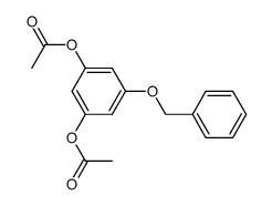 1,3-di-O-acetyl-5-O-benzyl-benzophenone结构式