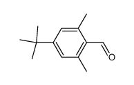 2,6-Dimethyl-4-tert-butylbenzaldehyde Structure