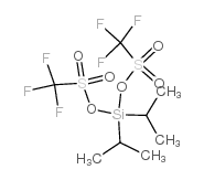 二异丙基硅基双(三氟甲烷磺酸盐)结构式