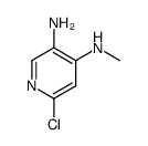 6-chloro-N4-methylpyridine-3,4-diamine Structure