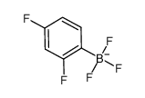 (2,4-difluorophenyl)trifluoroborate Structure