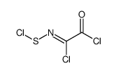 2-chloro-2-(chlorothioimino)acetyl chloride结构式