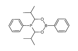 2,5-diphenyl-4,6-diisopropyl-1,3,2,5-dioxaboraphosphorinane Structure