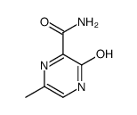 3,4-二氢-6-甲基-3-氧代-2-吡嗪羧酰胺结构式