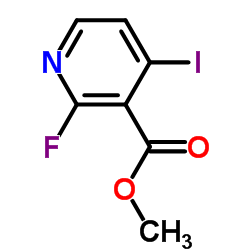 2-氟-4-碘烟酸甲酯结构式