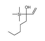 3-trimethylsilyloct-1-en-3-ol Structure